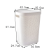 Plastic Laundry Basket Large